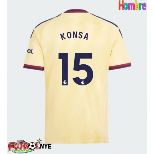 Camiseta Arsenal Ezri Konsa #15 Tercera Equipación 2026-27 manga corta